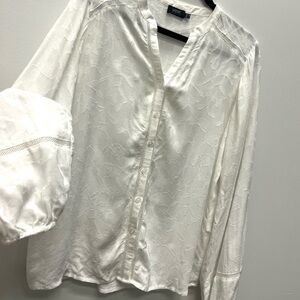 SHEER WHITE BLOUSE